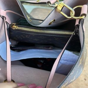 Louis Vuitton neonoe LV monogram bag/pink